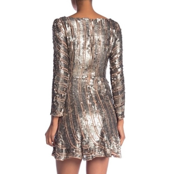French Connection Aurelie Sequin Dress - Picture 2 of 4